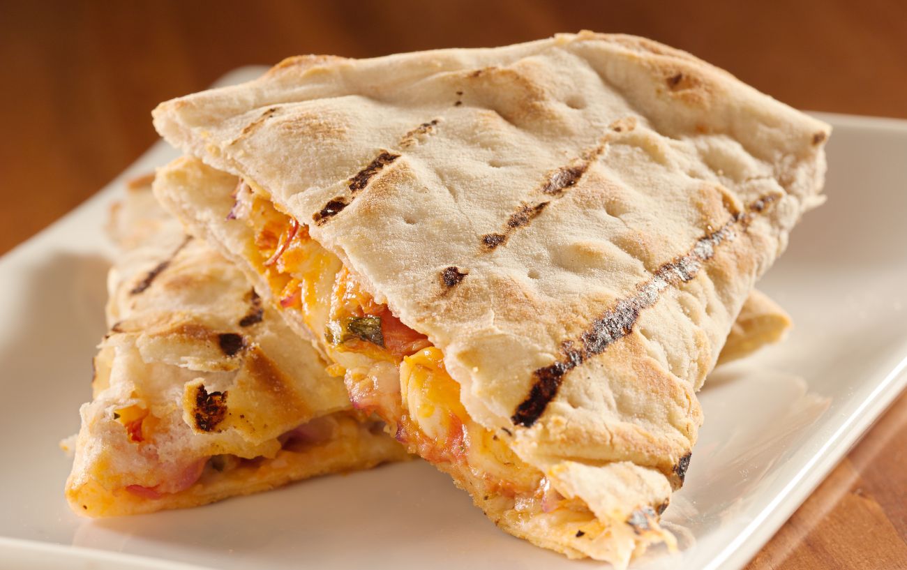 A quesadilla.