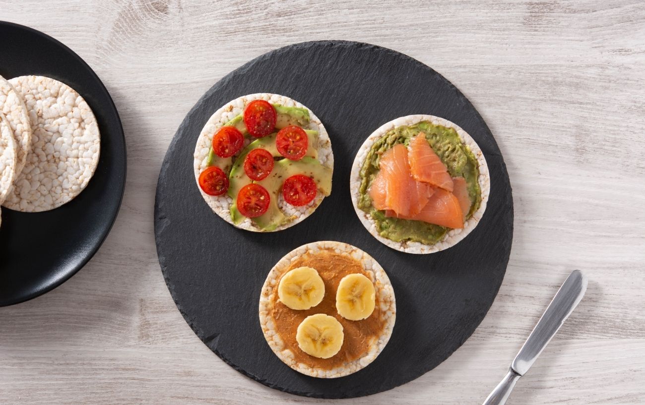Rice cake snacks.